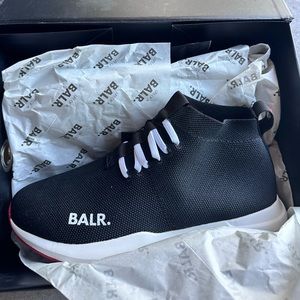 BALR NWT sock sneakers black/ref size 41 / 8